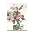 Picture of Pink Lily IV _GroupedProduct_Rectangle_Portrait_Canvas_Framed_