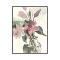 Picture of Pink Lily IV _GroupedProduct_Rectangle_Portrait_Canvas_Framed_