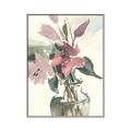 Picture of Pink Lily IV _GroupedProduct_Rectangle_Portrait_Canvas_Framed_