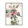 Picture of Pink Lily IV _GroupedProduct_Rectangle_Portrait_Canvas_Framed_