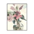Picture of Pink Lily IV _GroupedProduct_Rectangle_Portrait_Canvas_Framed_