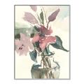 Picture of Pink Lily IV _GroupedProduct_Rectangle_Portrait_Canvas_Framed_