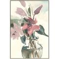 Picture of Pink Lily IV _GroupedProduct_Rectangle_Portrait_Canvas_Framed_