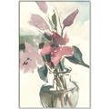 Picture of Pink Lily IV _GroupedProduct_Rectangle_Portrait_Canvas_Framed_
