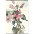 Picture of Pink Lily IV _GroupedProduct_Rectangle_Portrait_Canvas_Framed_