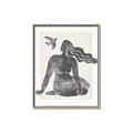 Picture of Seated Nude Woman _GroupedProduct_Rectangle_Portrait_Canvas_Framed_