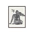 Picture of Seated Nude Woman _GroupedProduct_Rectangle_Portrait_Canvas_Framed_