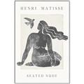 Picture of Seated Nude Woman _GroupedProduct_Rectangle_Portrait_Canvas_Framed_