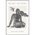 Picture of Seated Nude Woman _GroupedProduct_Rectangle_Portrait_Canvas_Framed_