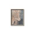 Picture of Unknown Seated Woman I _GroupedProduct_Rectangle_Portrait_Canvas_Framed_