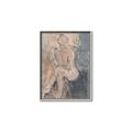 Picture of Unknown Seated Woman I _GroupedProduct_Rectangle_Portrait_Canvas_Framed_