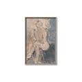 Picture of Unknown Seated Woman I _GroupedProduct_Rectangle_Portrait_Canvas_Framed_