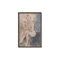 Picture of Unknown Seated Woman I _GroupedProduct_Rectangle_Portrait_Canvas_Framed_