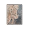 Picture of Unknown Seated Woman I _GroupedProduct_Rectangle_Portrait_Canvas_Framed_
