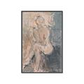 Picture of Unknown Seated Woman I _GroupedProduct_Rectangle_Portrait_Canvas_Framed_