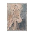 Picture of Unknown Seated Woman I _GroupedProduct_Rectangle_Portrait_Canvas_Framed_