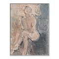 Picture of Unknown Seated Woman I _GroupedProduct_Rectangle_Portrait_Canvas_Framed_