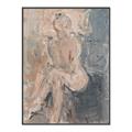 Picture of Unknown Seated Woman I _GroupedProduct_Rectangle_Portrait_Canvas_Framed_