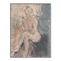 Picture of Unknown Seated Woman I _GroupedProduct_Rectangle_Portrait_Canvas_Framed_