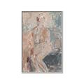 Picture of Unknown Seated Woman II _GroupedProduct_Rectangle_Portrait_Canvas_Framed_