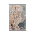 Picture of Unknown Seated Woman II _GroupedProduct_Rectangle_Portrait_Canvas_Framed_