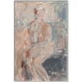 Picture of Unknown Seated Woman II _GroupedProduct_Rectangle_Portrait_Canvas_Framed_