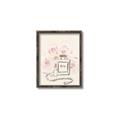 Picture of Paris Perfume and Roses _GroupedProduct_Rectangle_Portrait_Canvas_Framed_