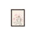 Picture of Paris Perfume and Roses _GroupedProduct_Rectangle_Portrait_Canvas_Framed_