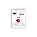Picture of Kiss Me _GroupedProduct_Rectangle_Portrait_Framed_Matted_