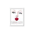 Picture of Kiss Me _GroupedProduct_Rectangle_Portrait_Framed_Matted_