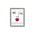 Picture of Kiss Me _GroupedProduct_Rectangle_Portrait_Framed_Matted_