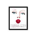 Picture of Kiss Me _GroupedProduct_Rectangle_Portrait_Framed_Matted_