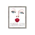 Picture of Kiss Me _GroupedProduct_Rectangle_Portrait_Framed_Matted_
