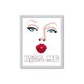 Picture of Kiss Me _GroupedProduct_Rectangle_Portrait_Framed_Matted_
