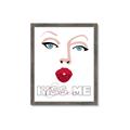 Picture of Kiss Me _GroupedProduct_Rectangle_Portrait_Framed_Matted_