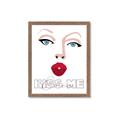 Picture of Kiss Me _GroupedProduct_Rectangle_Portrait_Framed_Matted_