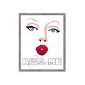 Picture of Kiss Me _GroupedProduct_Rectangle_Portrait_Framed_Matted_