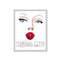 Picture of Kiss Me _GroupedProduct_Rectangle_Portrait_Framed_Matted_