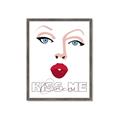 Picture of Kiss Me _GroupedProduct_Rectangle_Portrait_Framed_Matted_