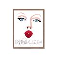 Picture of Kiss Me _GroupedProduct_Rectangle_Portrait_Framed_Matted_