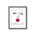 Picture of Kiss Me _GroupedProduct_Rectangle_Portrait_Framed_Matted_