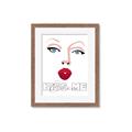 Picture of Kiss Me _GroupedProduct_Rectangle_Portrait_Framed_Matted_