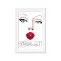 Picture of Kiss Me _GroupedProduct_Rectangle_Portrait_Framed_Matted_