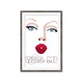 Picture of Kiss Me _GroupedProduct_Rectangle_Portrait_Framed_Matted_