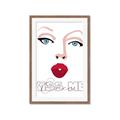 Picture of Kiss Me _GroupedProduct_Rectangle_Portrait_Framed_Matted_
