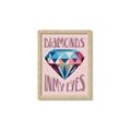 Picture of Diamond Eyes _GroupedProduct_Rectangle_Portrait_Framed_Matted_