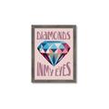 Picture of Diamond Eyes _GroupedProduct_Rectangle_Portrait_Framed_Matted_