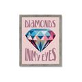 Picture of Diamond Eyes _GroupedProduct_Rectangle_Portrait_Framed_Matted_