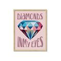 Picture of Diamond Eyes _GroupedProduct_Rectangle_Portrait_Framed_Matted_
