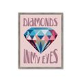 Picture of Diamond Eyes _GroupedProduct_Rectangle_Portrait_Framed_Matted_